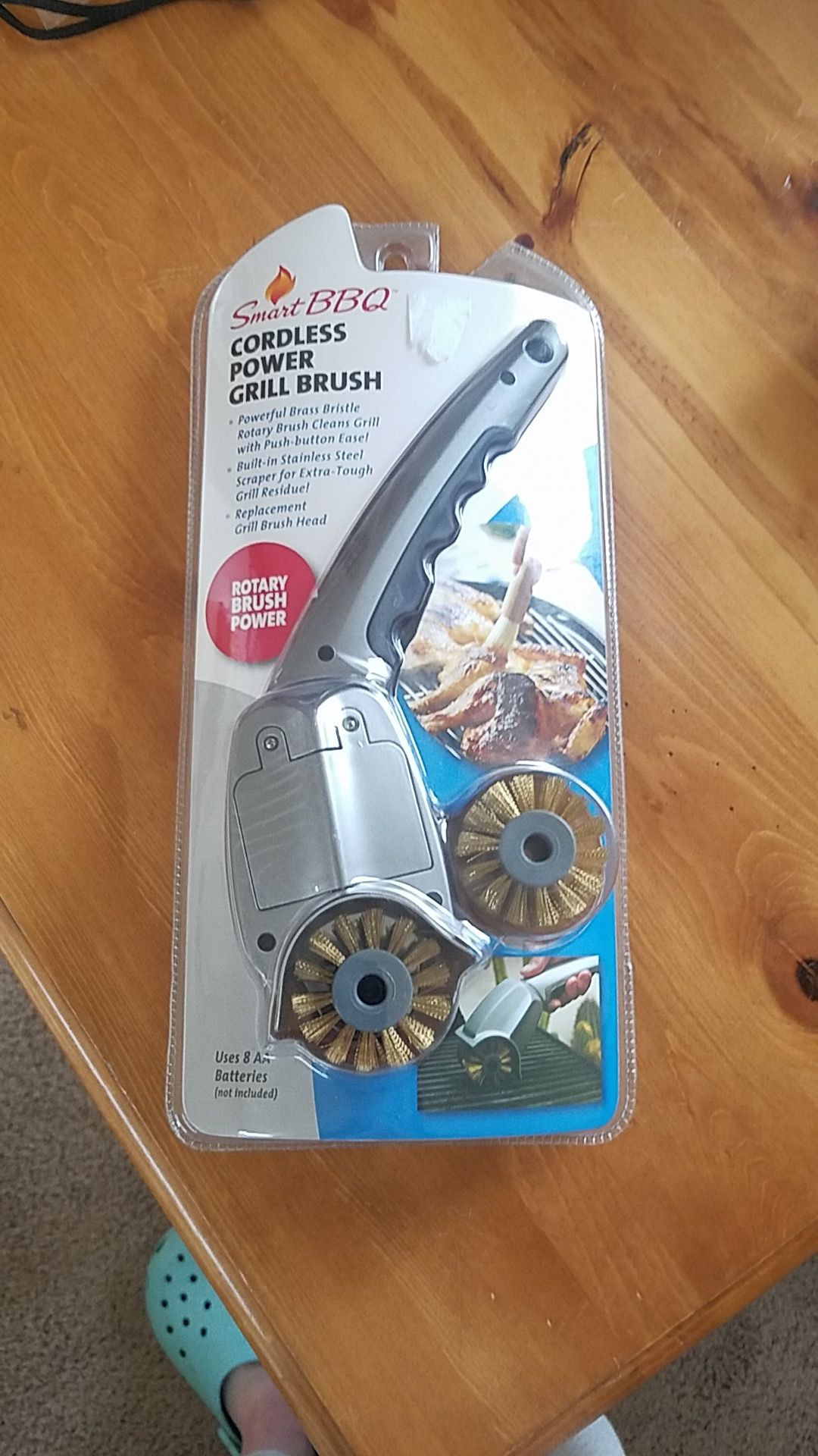 Cordless power Grill brush NWT