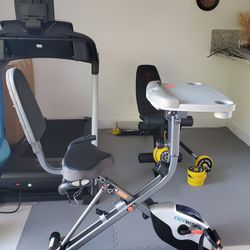 Sit-down Exercise Bicycle (Almost New)