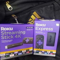 Brand New Roku Streaming Stick And Express