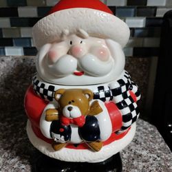Santa Claus cookie Jar