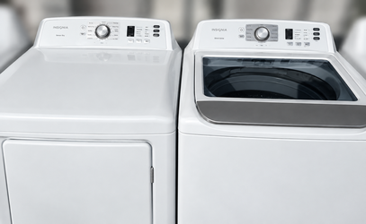 Insignia Top-Load Washer and Gas Dryer Laundry Pair
