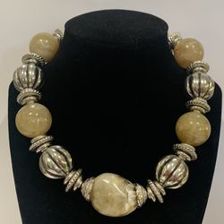 Chunky Earth Toned Necklace 