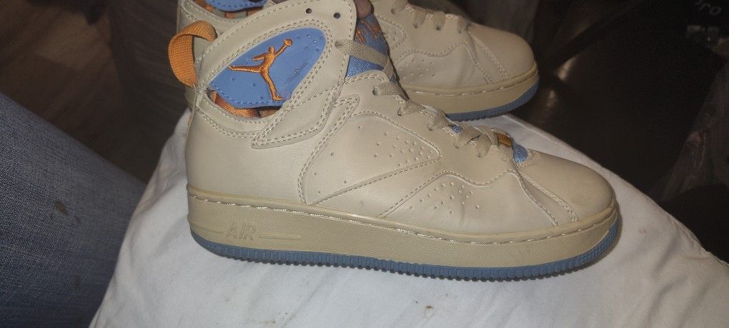 pacific blues Jordans/AF1's