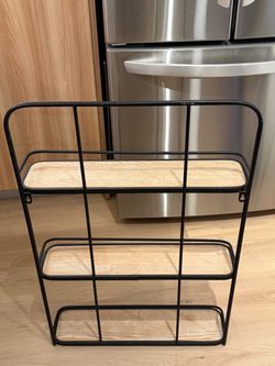 Moving sale shelves and hangers
