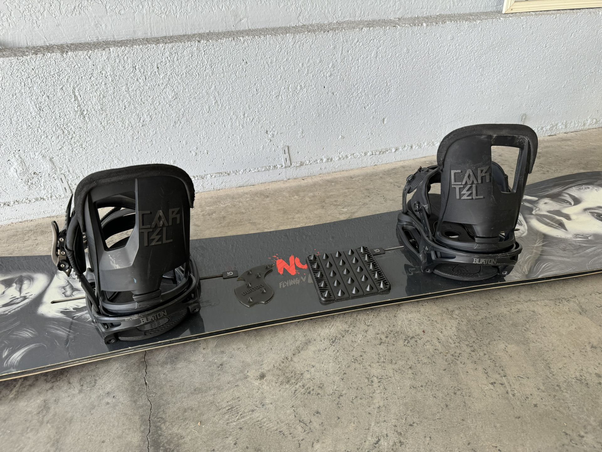 Burton Nug Snowboard + Cartel EST Bindings + Burton Boots
