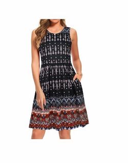 Medium: women’s boho beach dress