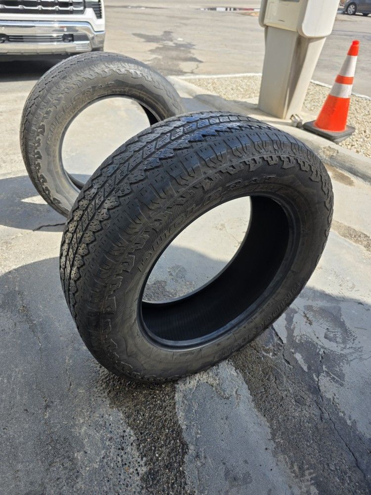 Set Of Bridgestone Tires