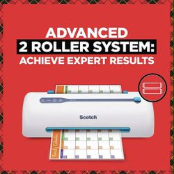 Scotch MMML906 Pro 9" Laminator, 5mil Maximum Document Thickness