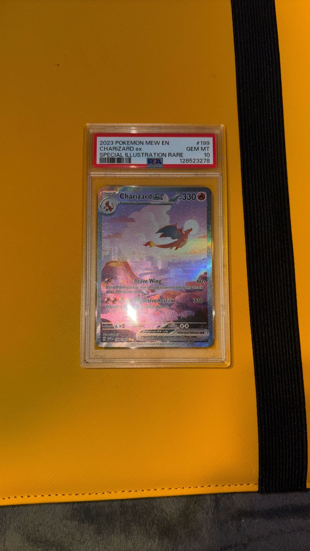 Graded PSA 10 Charizard Ex 151 SIR