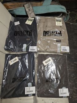 Duluth Trading cargo Pants and Shirts Bundle New