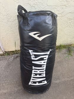 Heavy Everlast Punching Bag – Like New!