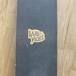 Vintage Landyachtz Longboard Snake Design On The Bottom