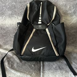 Nike Hoops Elite Max Air Team 2.0 Backpack Black White Euc 