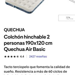 inflatable mattress with pump
