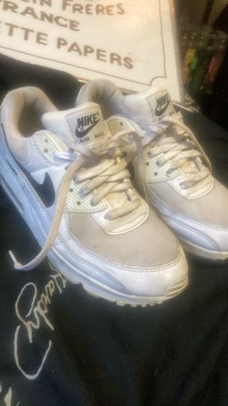 Nike Air Max 90 White Sneakers(size 9)