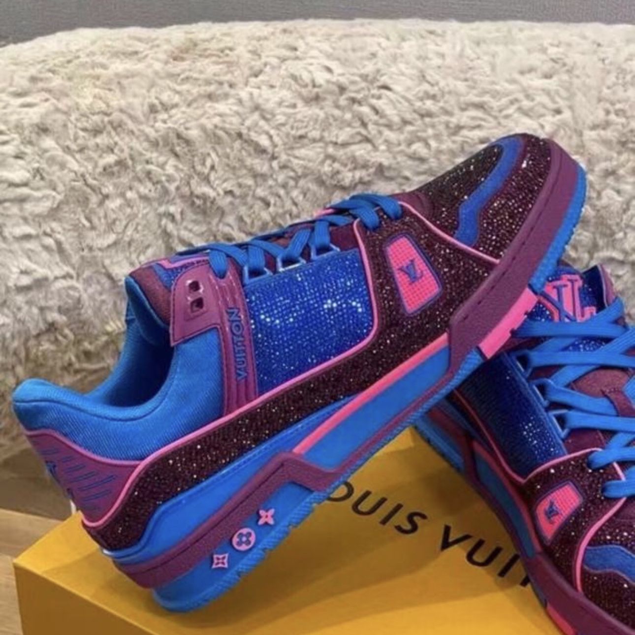 Custom Louis Vuitton X Supreme Adidas Stan Smiths Sze 10 fits 11 for Sale  in Elk Grove, CA - OfferUp