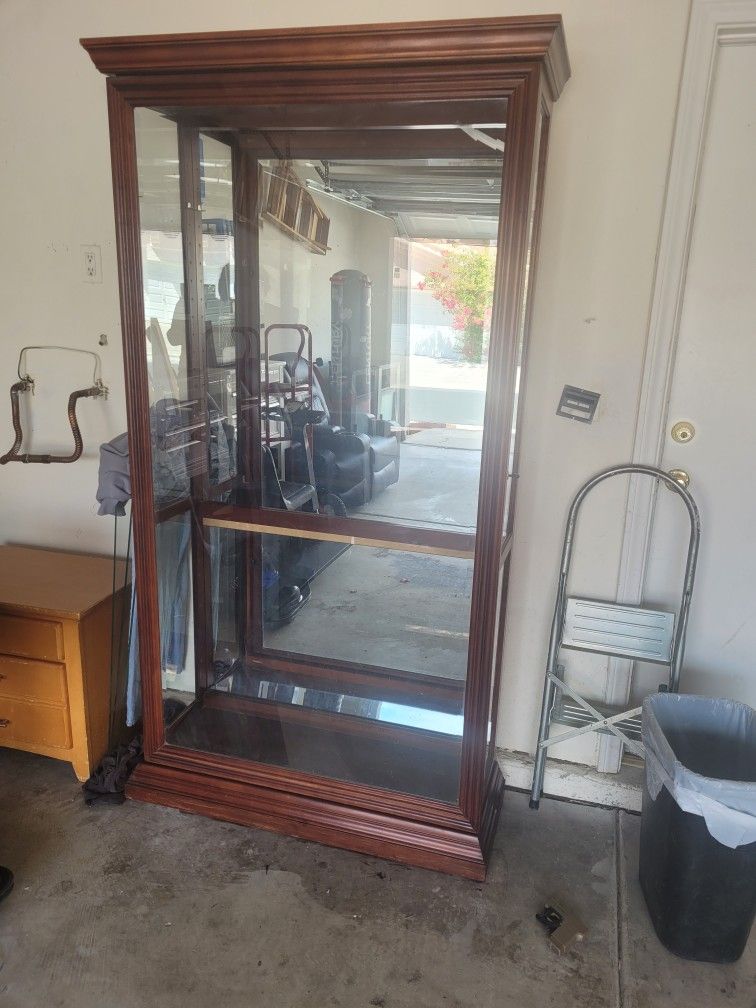 China Cabinet Cherrywood