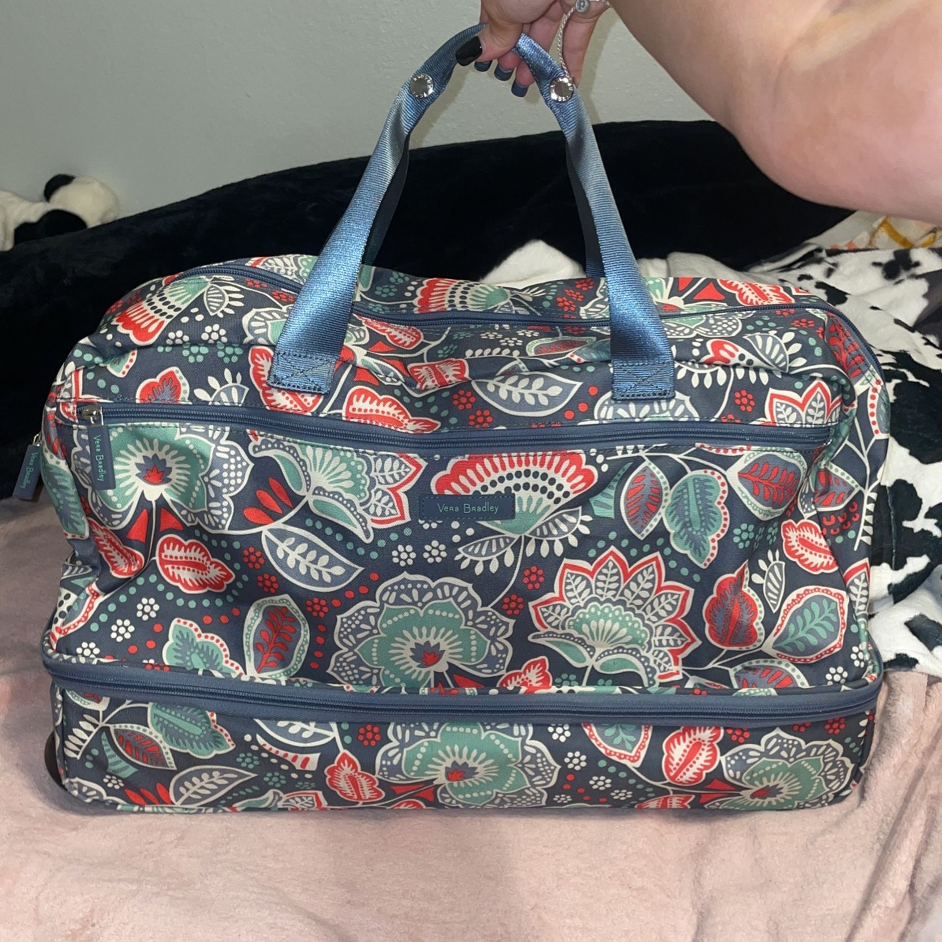 Vera Bradley Roll Away Duffel Bag 