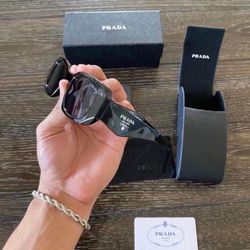 Prada PRW1S Luxury Designer Sunglasses With Box And Case