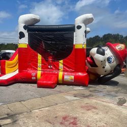 Paw Patrol Combo Bounce House W/ Slide 