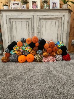 41 balls of yarn