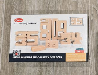 Onshine 32 piece numbers and quantity blocks ($25)