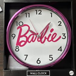 Barbie 12inch Wall Clock