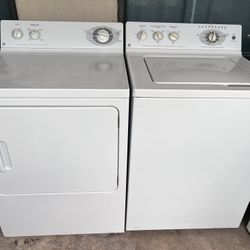 GE Top Load Washer And Dryer DELIVERY AVAILABLE 🚚