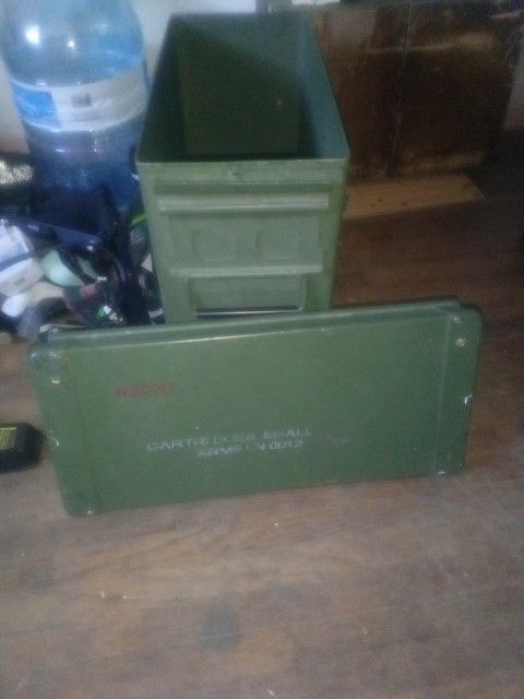 Large Metal Ammo Can