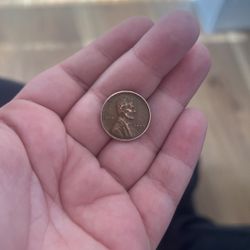1957 D penny