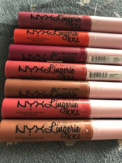 New Nyx Lingerie xxl lipsticks all day wear