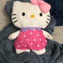 Hello Kitty Plush Backpack 