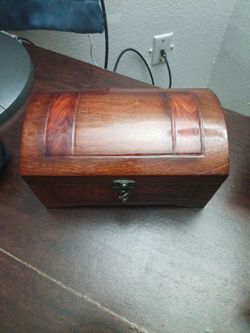 Antique wooden box