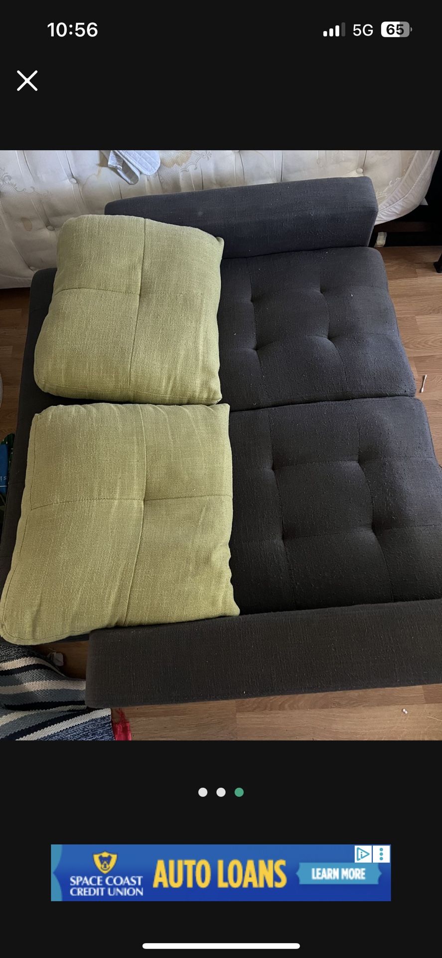 Futon GRAY sofa