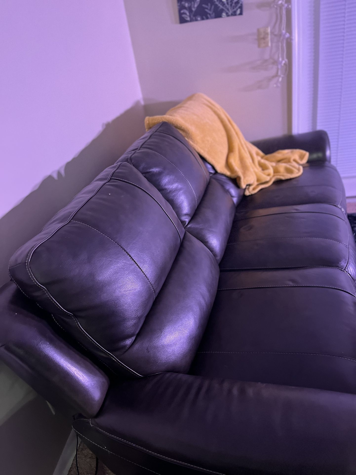 Leather Couch