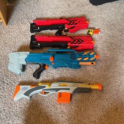 Various Nerf Guns