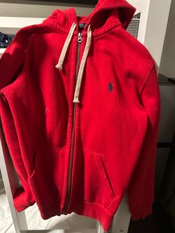 Polo Ralph Lauren Full-Zip Hoodie – Red