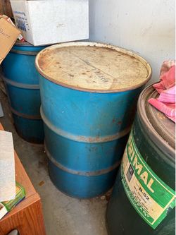 55 gallon drums/barrels