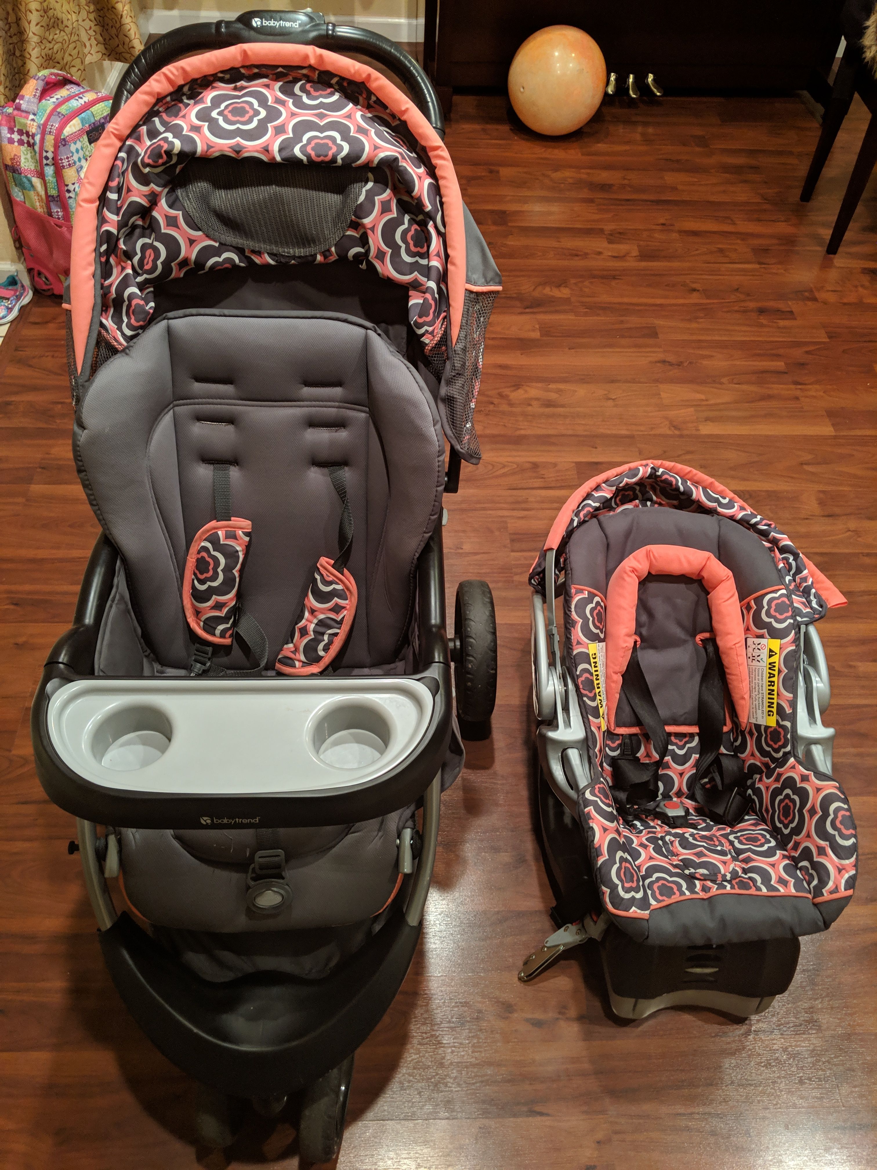 Baby stroller travel system