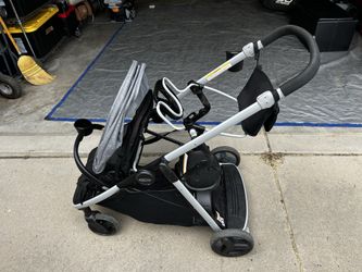 double stroller and carseat Lithe X2 Lightweight Double Stroller