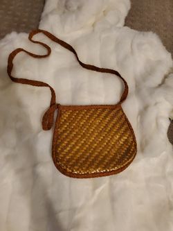 Walborg Straw Purse