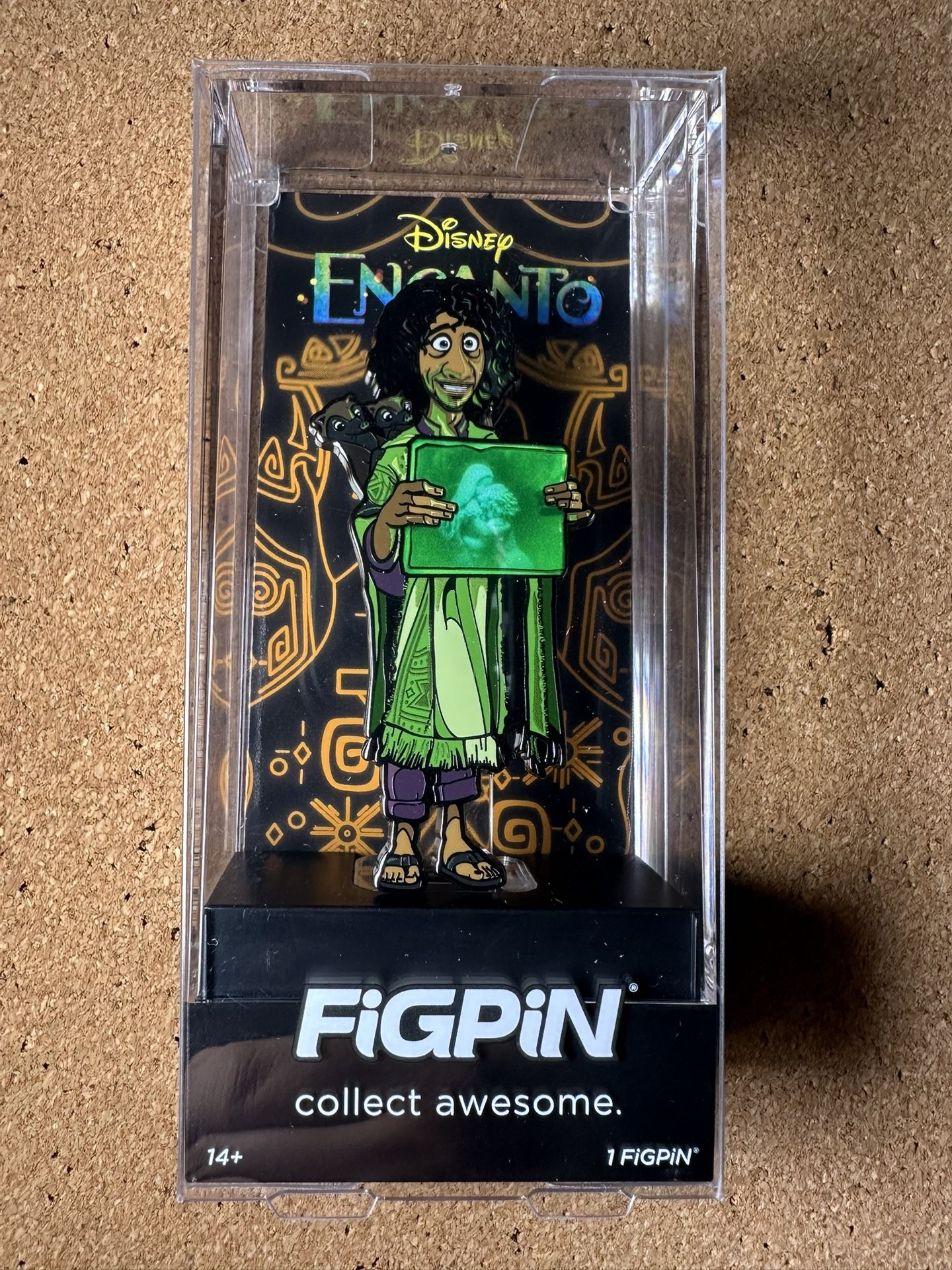 DISNEY PALM Encanto FigPin Bruno 1631 LE 500 Holding Frame