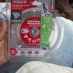 4 1/2" Diablo Segmented Blades For Masonary