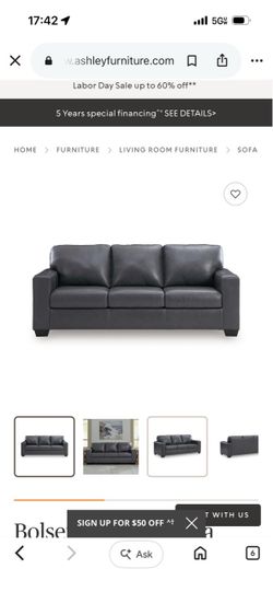 Leather Couch