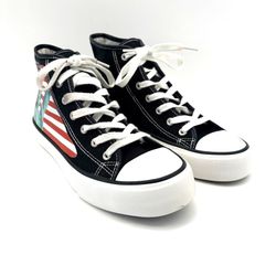 CKN Sneakers Night Time My Time Statue of Liberty Black 9