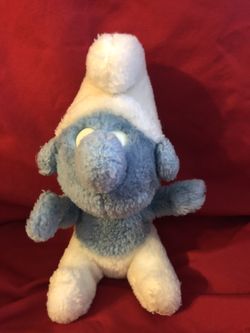 Vintage 1980’s Smurfs plush doll toy! smurf, SMURF, plushie, blue, vintage rare toy ! 💙🥳free gift with purchase! 7.5” tall!