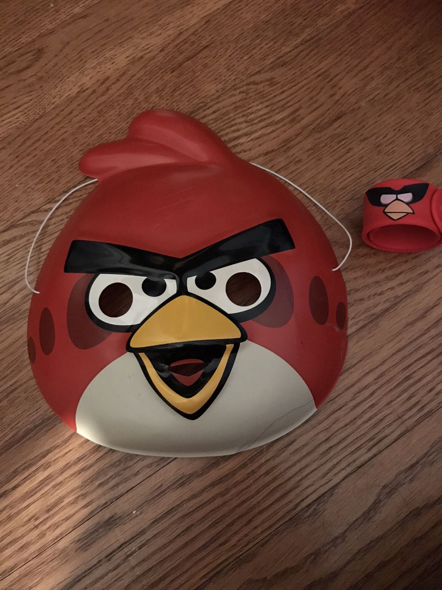 Free Toddler Angry Birds Mask and Slap Wrist Band