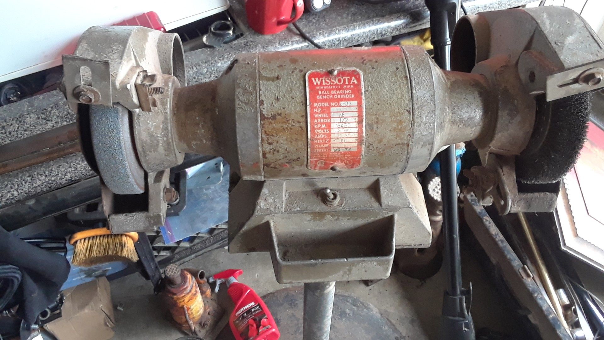 wissota bench grinder