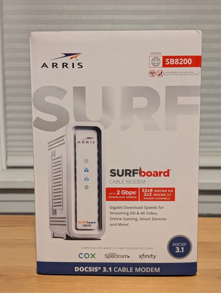 Arris Surfboard SB8200 - Rev. 7