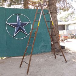 Ladder ( metal ) 8 feet tall folds )